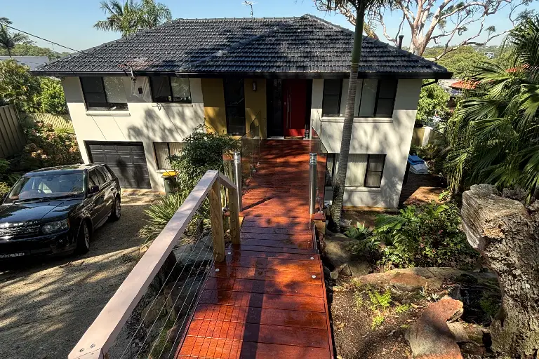 Front deck walkway lugarno
